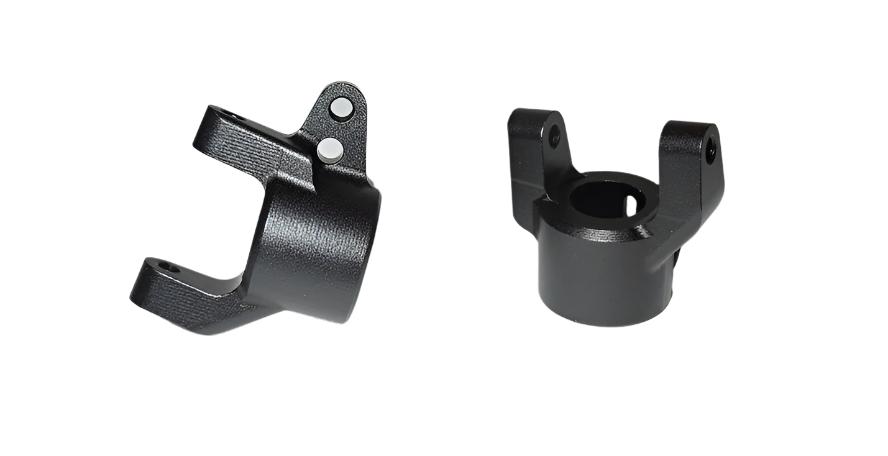 PRO ALUMINUM C HUBS FOR SCX10 II (BLACK) - Techtonic Hobbies - SSD