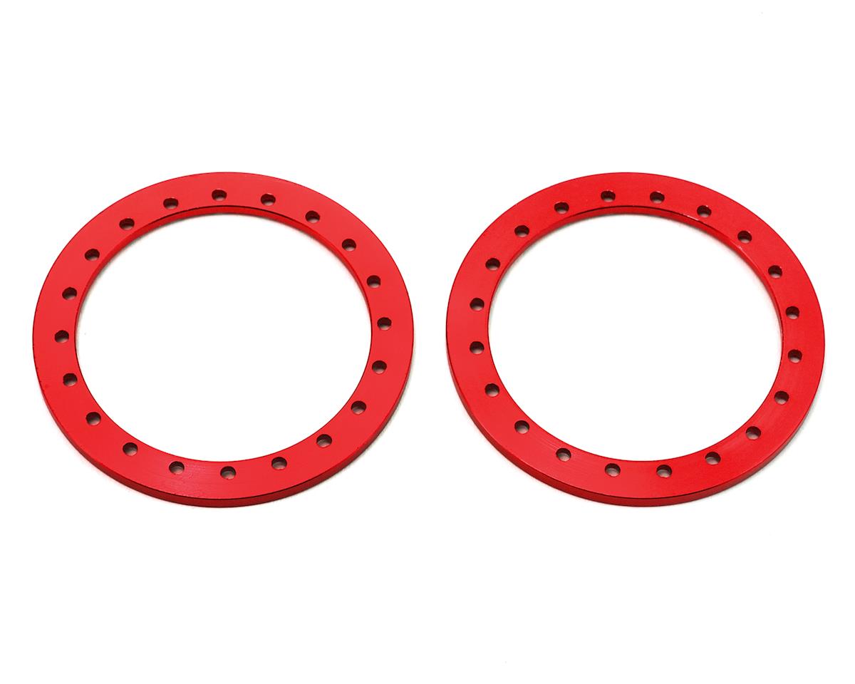 SSD-SSD RC 1.9 Aluminum Beadlock Rings (Red) (2)-rc-cars-scale-models-sunshine-coast