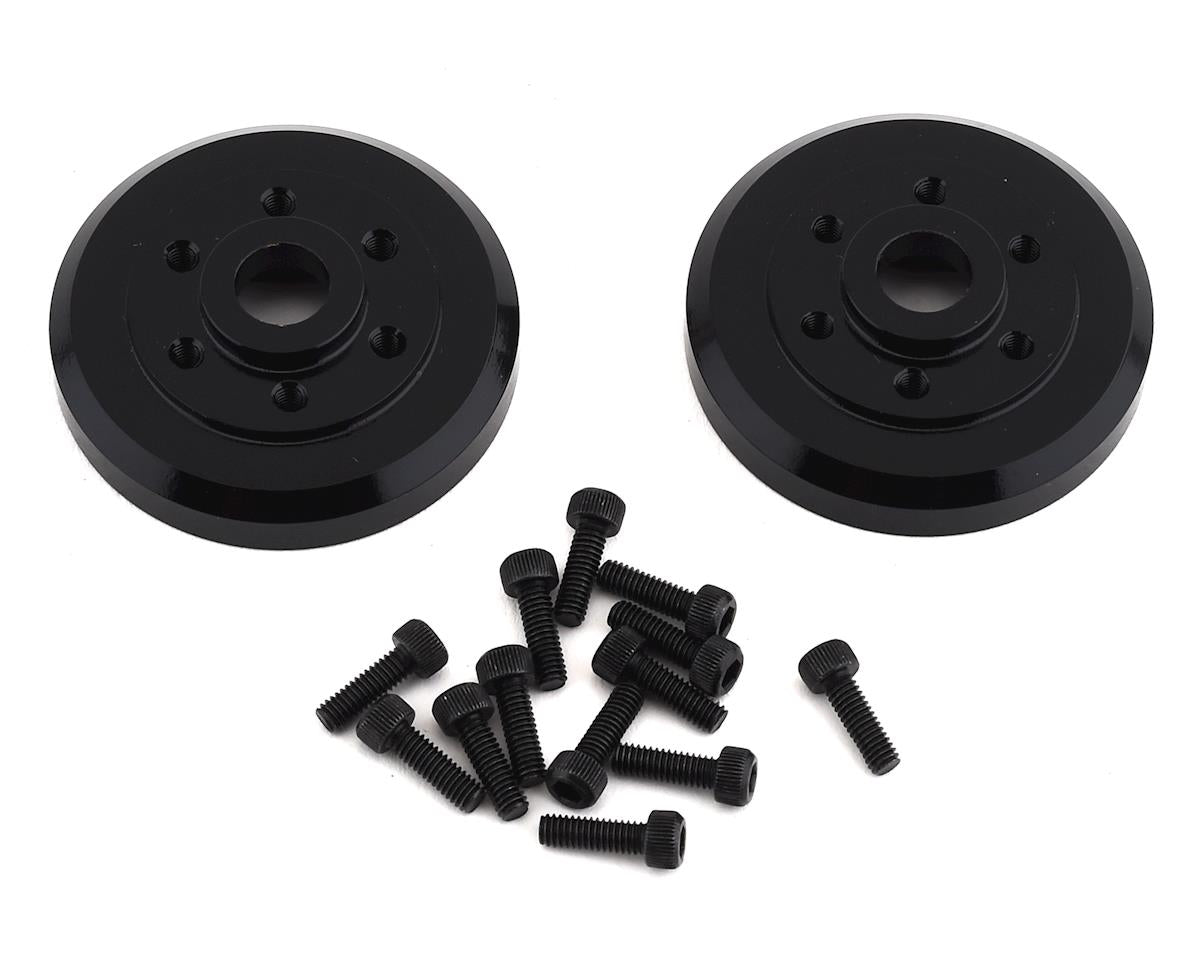 SSD-SSD RC Brass Wheel Hubs (Black) (2)-rc-cars-scale-models-sunshine-coast