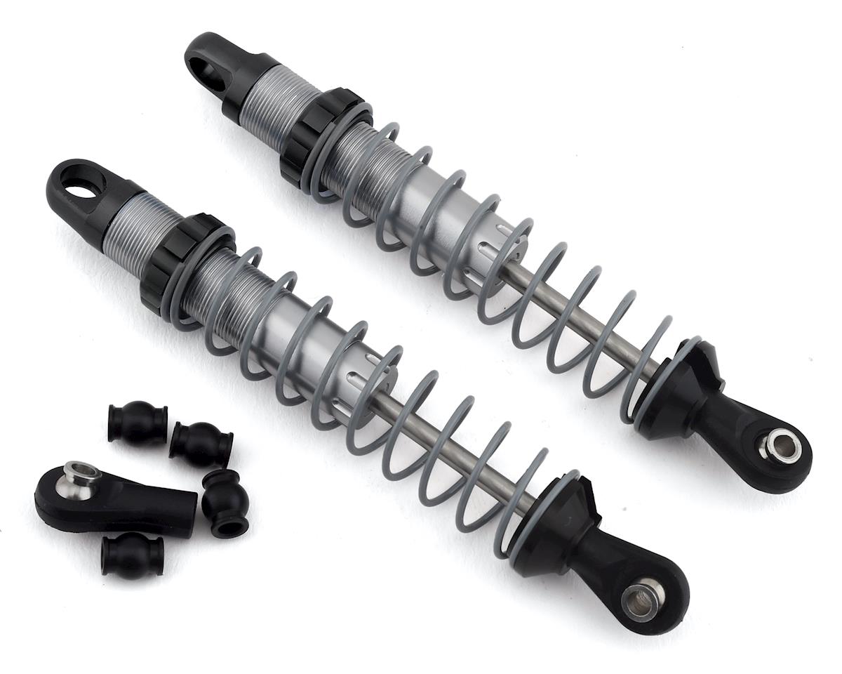 SSD-SSD RC Pro Scale 90mm Shocks (Silver/Black) -rc-cars-scale-models-sunshine-coast