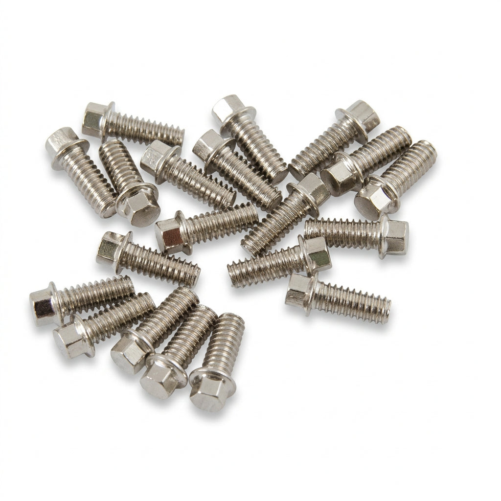 SILVER M2 SCALE HEX BOLTS - Techtonic Hobbies - Techtonic Hobbies