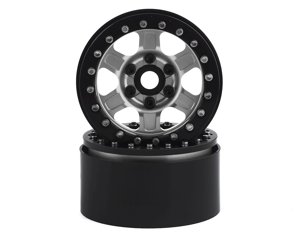 SSD 1.9" ChAllenger (Silver) Beadlock Wheels - Techtonic Hobbies - SSD