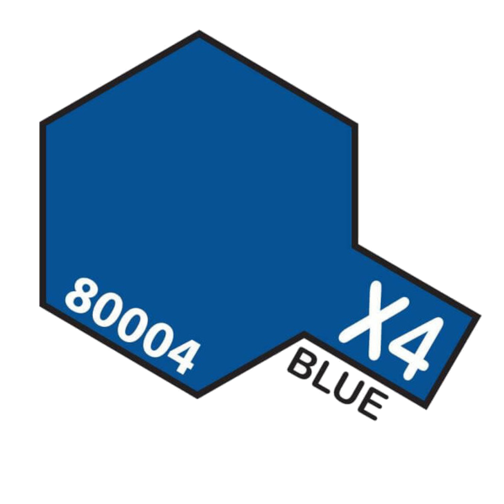 Tamiya Enamel X-4 Blue - Techtonic Hobbies - Tamiya