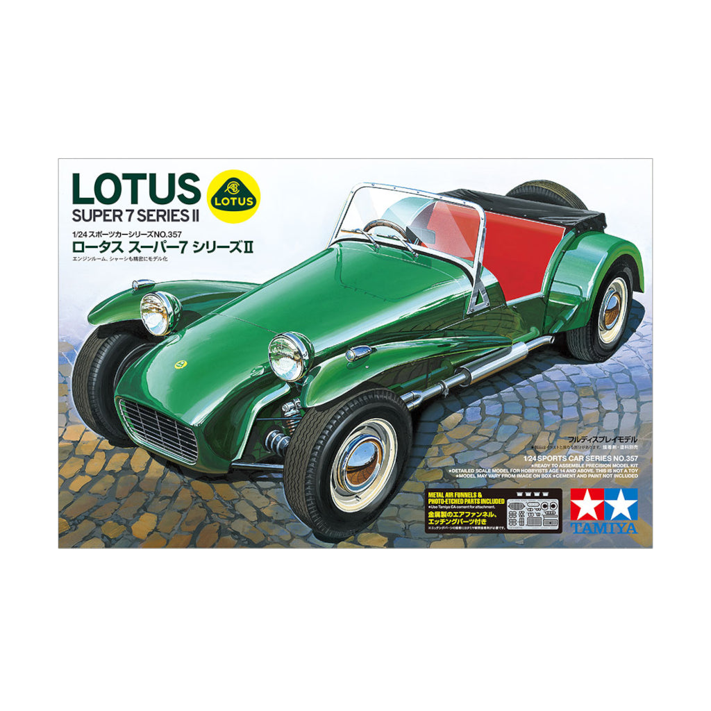 Tamiya LOTUS SUPER 7 SERIES II 1:24 - Techtonic Hobbies - Tamiya