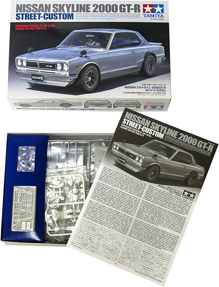 Tamiya 1/24 SKYLINE 2000GT-R STCUSTOM 243353500 - Techtonic Hobbies - Tamiya