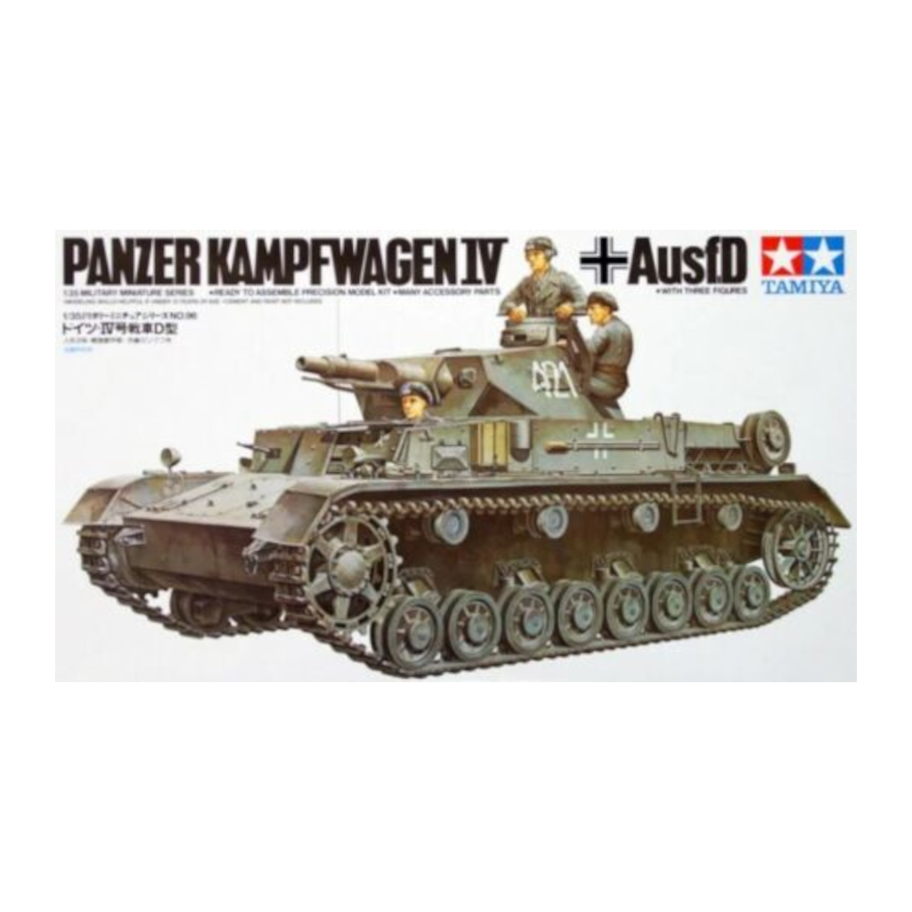 Tamiya 35096 1/35 Scale Panzer Kampfwagen IV D Model Kit - Techtonic Hobbies - Tamiya