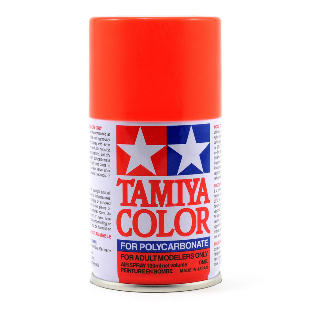 Tamiya PS-20 Fluorescent red - Techtonic Hobbies - Tamiya