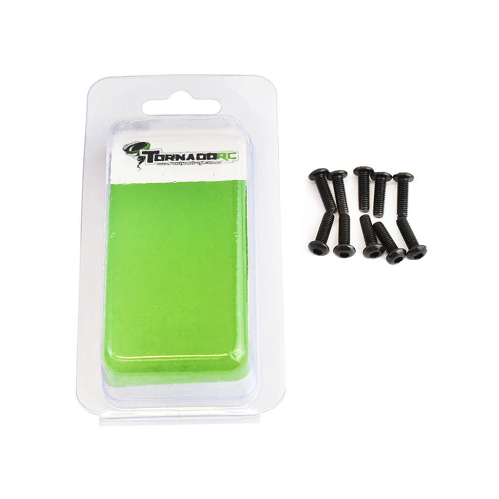 Tornado Rc 3X6mm Button Head Screw 10 per pack - Techtonic Hobbies - Tornado RC