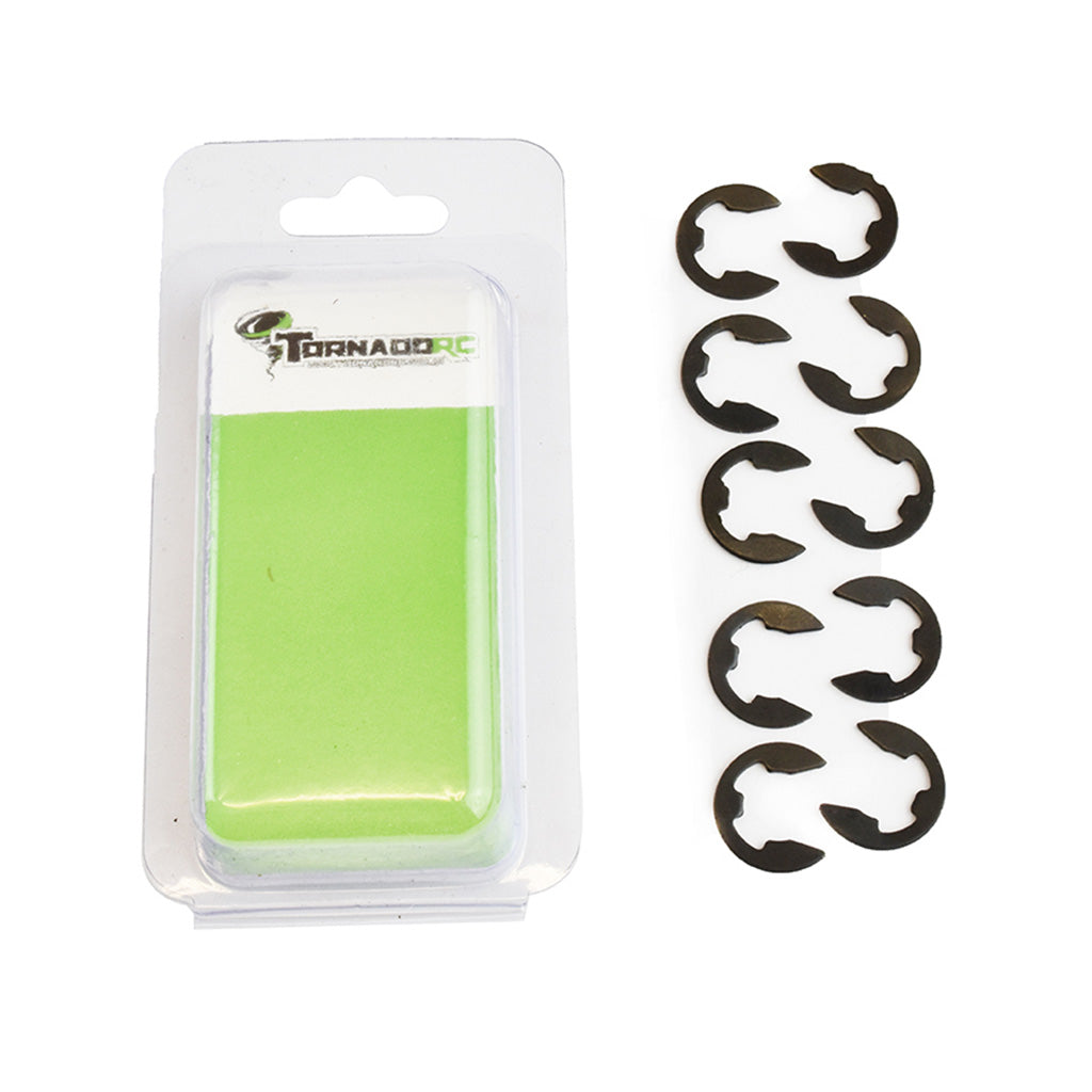 Tornado Rc 4Mm Eclip 10 Per Pack (TRC-4mmeclip) - Techtonic Hobbies - Tornado RC