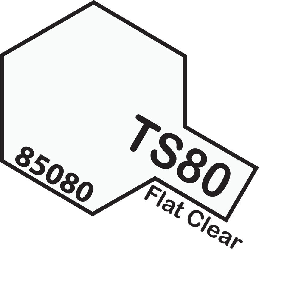 Tamiya-Tamiya TS-80 FLAT CLEAR-rc-cars-scale-models-sunshine-coast