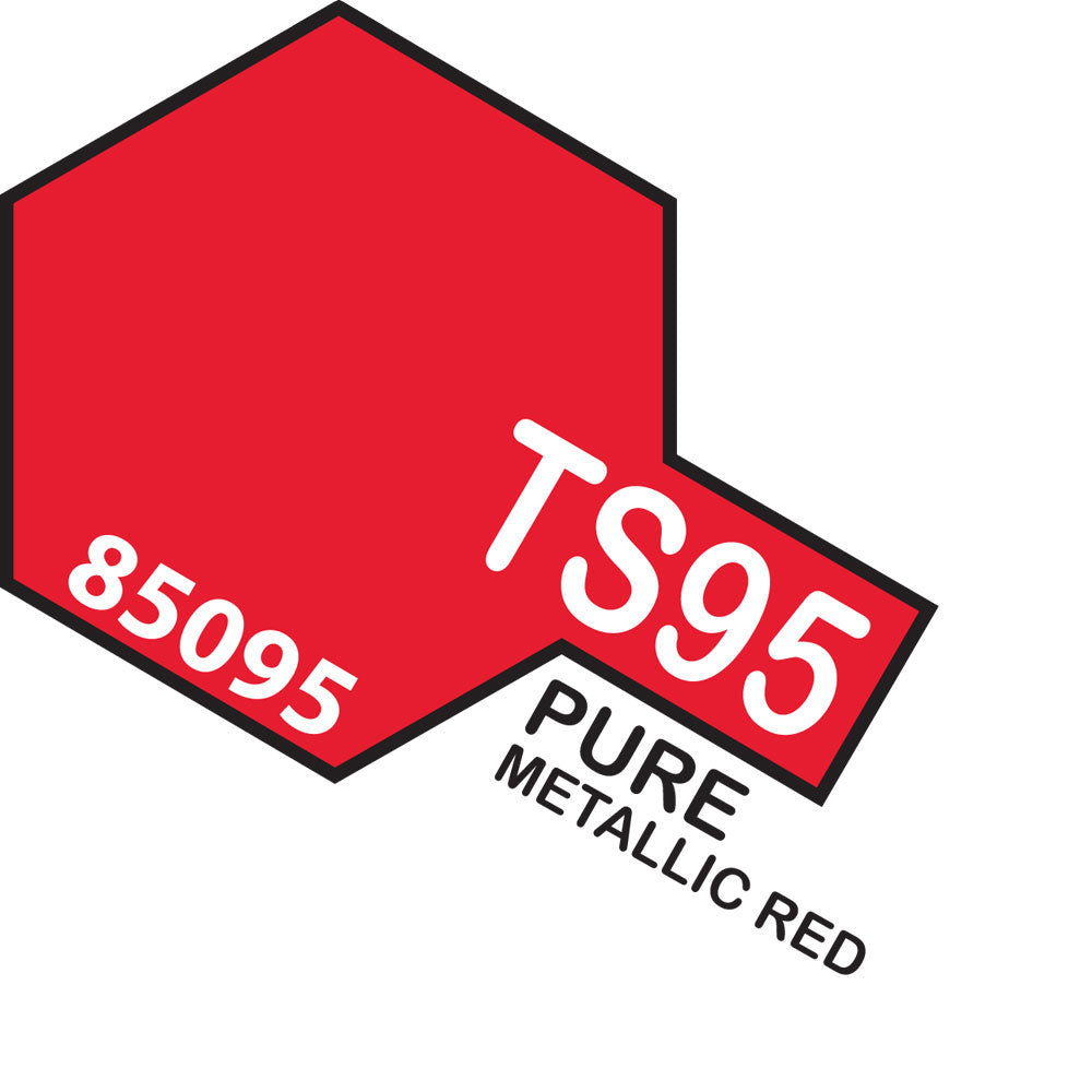 Tamiya-Tamiya TS-95 PURE MetalLIC RED-rc-cars-scale-models-sunshine-coast