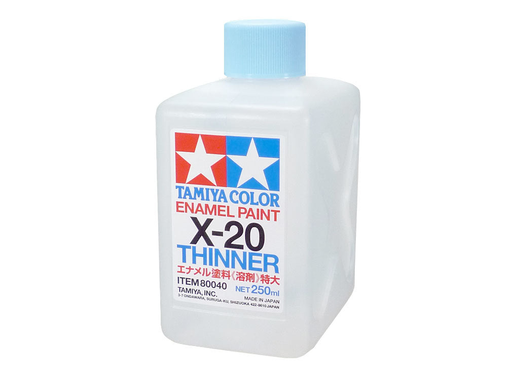 Tamiya-Tamiya Enamel PAINT X-20 THINNER (250ML)-rc-cars-scale-models-sunshine-coast