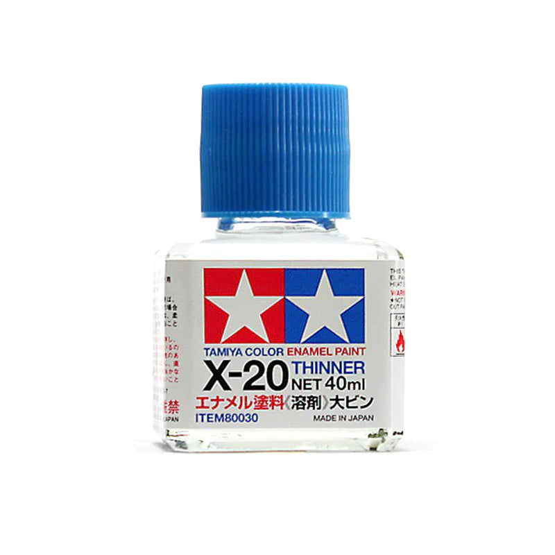 Tamiya-Tamiya Enamel PAINT X-20A THINNER (40ML) (Scale Models)-rc-cars-scale-models-sunshine-coast