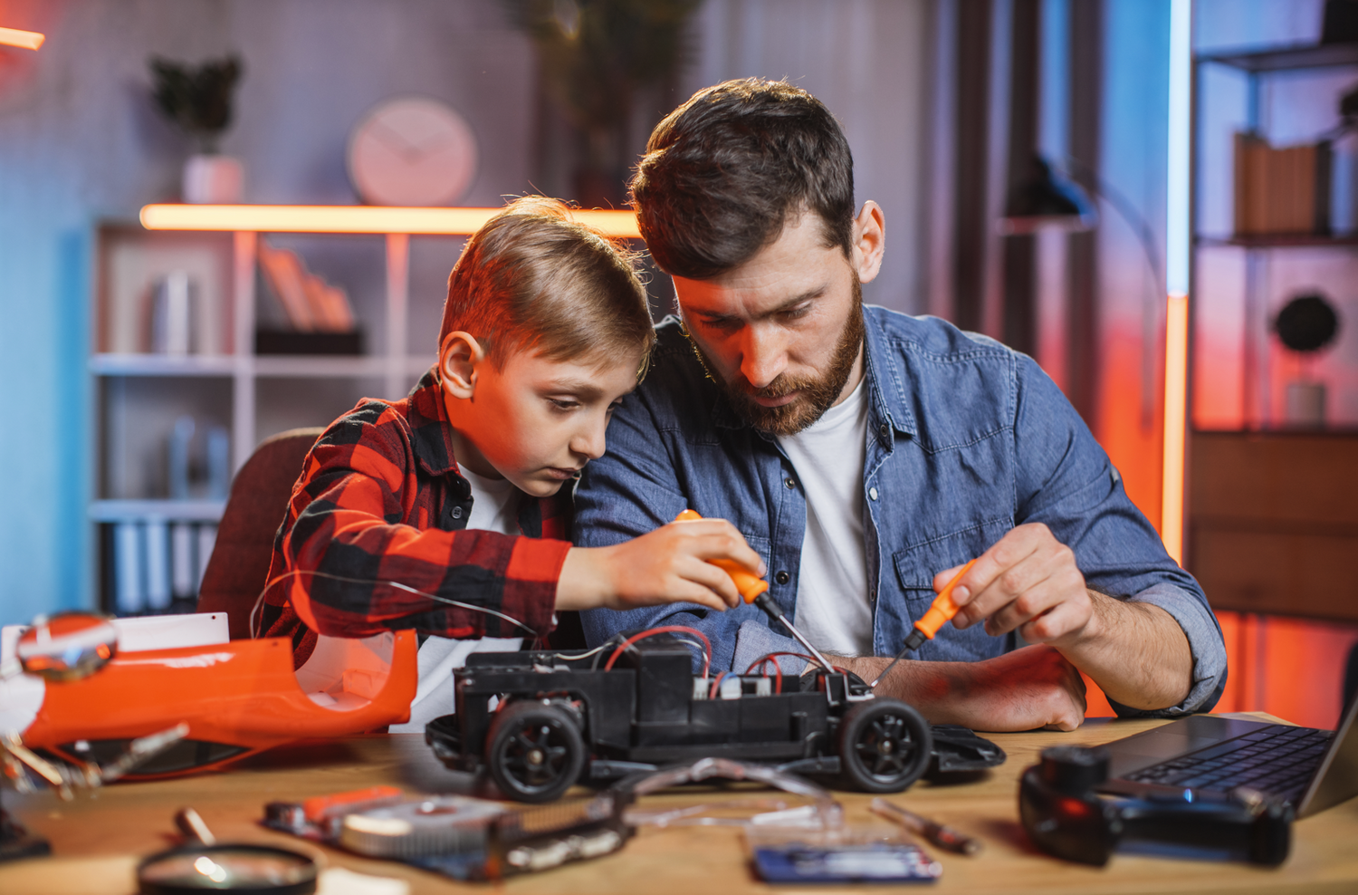 Kids  can really learn stuff with RC cars!