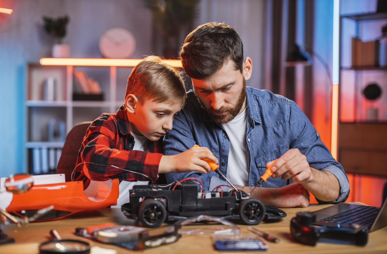 Kids  can really learn stuff with RC cars!