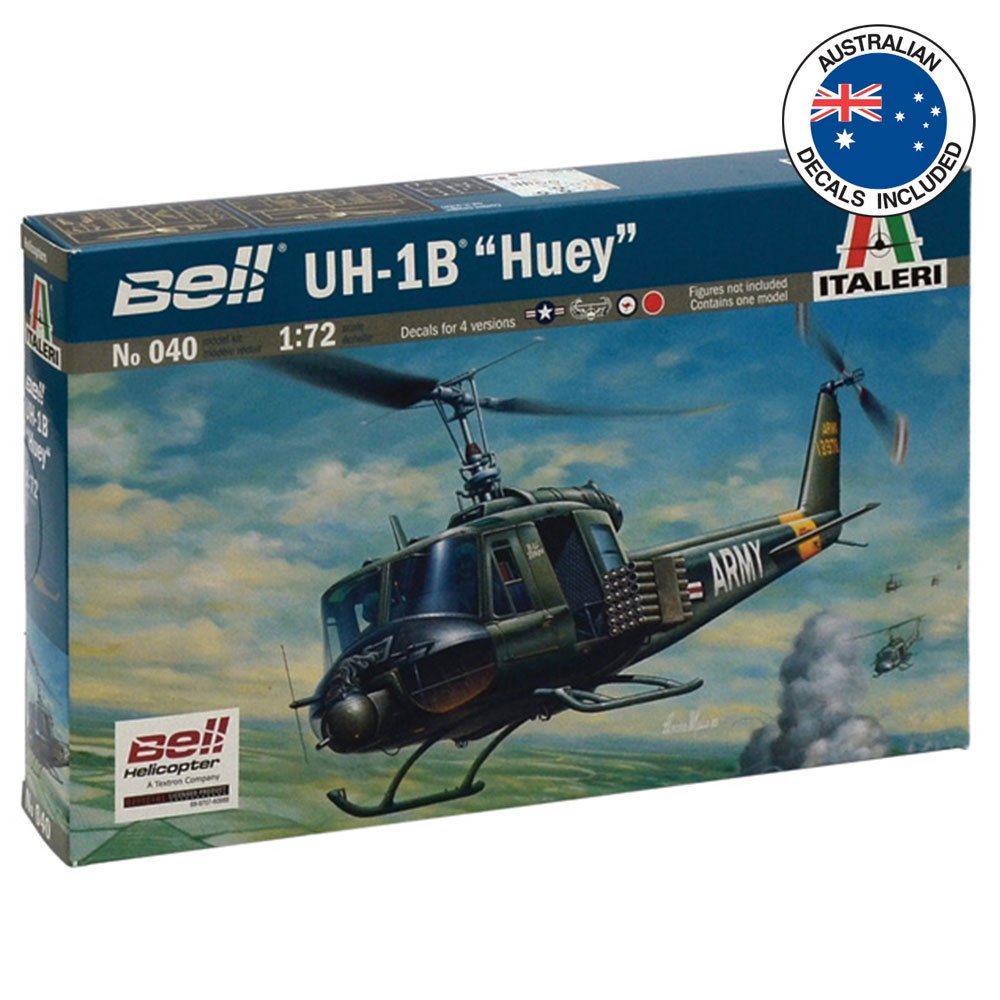 ITALERI UH-1B HUEY 1:72 AUST.DECALS