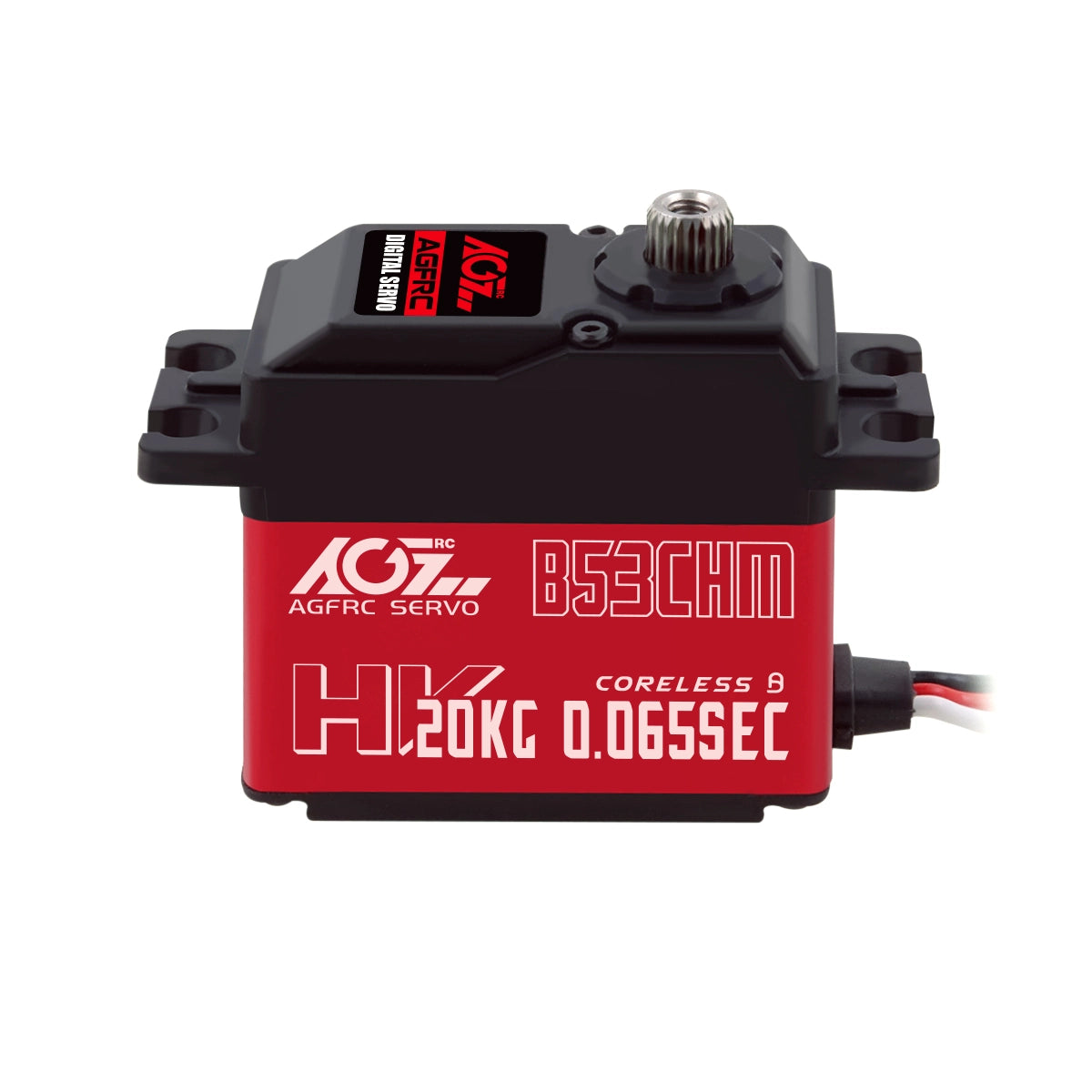20KG 0.065sec HV Digital Programmable Coreless High Speed Servo (B53CHM V2) - [Sunshine-Coast] - AGFRC - [RC-Car] - [Scale-Model]
