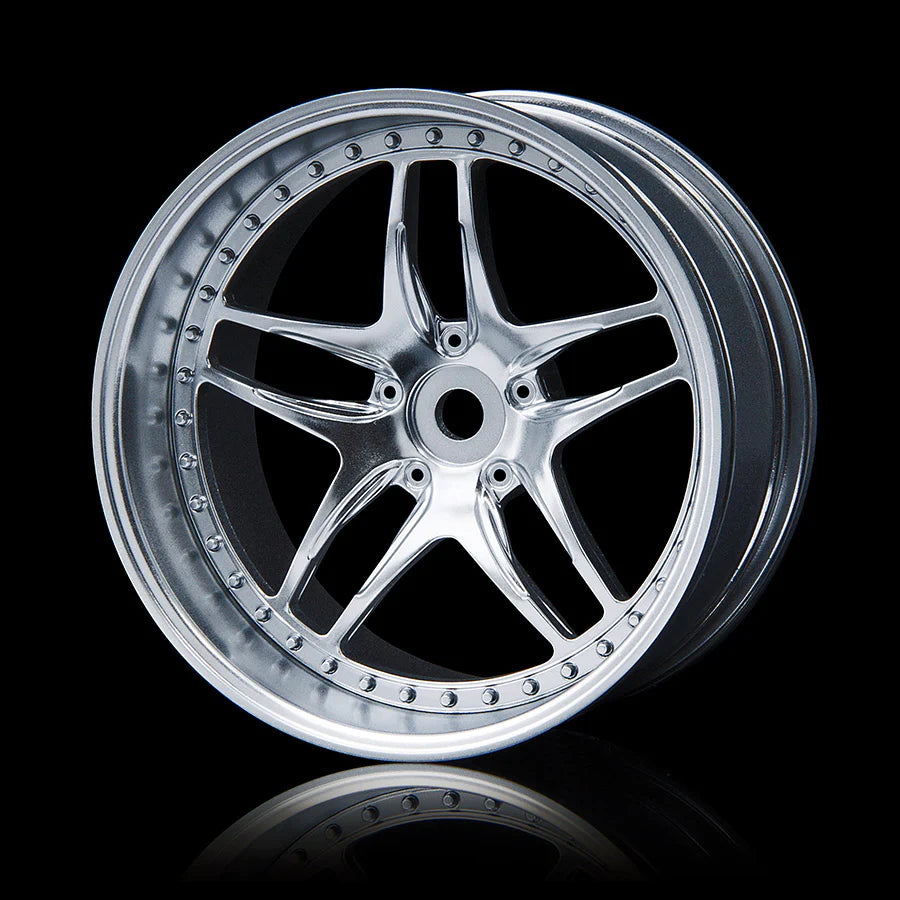 MST FB Wheel - Flat Silver - [Sunshine-Coast] - Max Speed Technology - [RC-Car] - [Scale-Model]