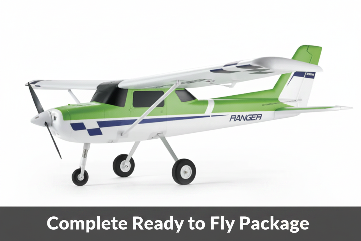1220mm Ranger EP V3 - Complete Ready to Fly Package - Green