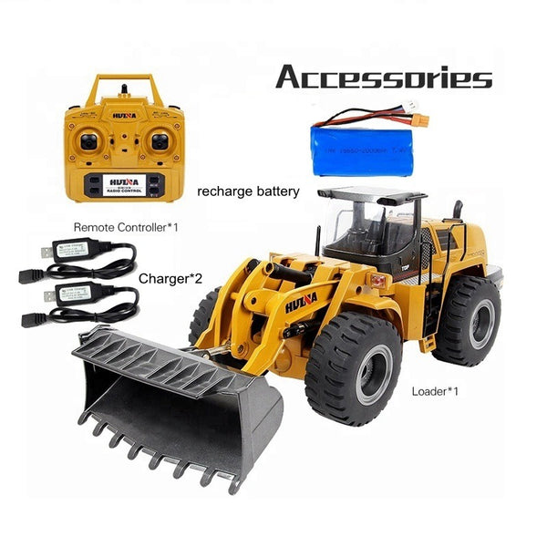 Huina 1/14 RC Metal Wheel Loader