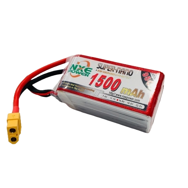 NXE 14.8V 1500 95c DRONE battery XT60