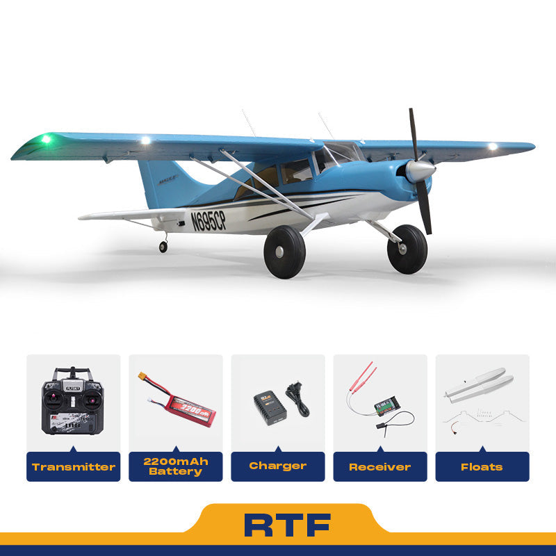 FMS 1500mm Maule RTF RC Plane with Floats Included | Mode 2