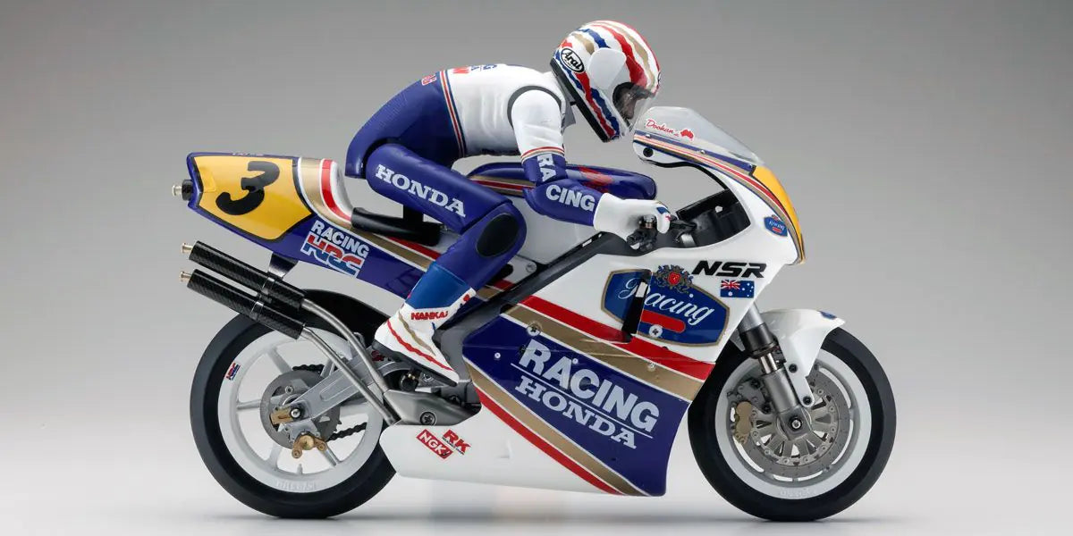 Kyosho 1/8 EP Hanging on Racer Honda NSR500 1991 Kit