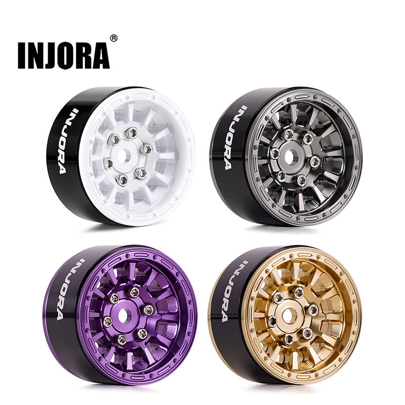 INJORA 1.0" Aluminum Wheels for Micro Crawlers (W1056)