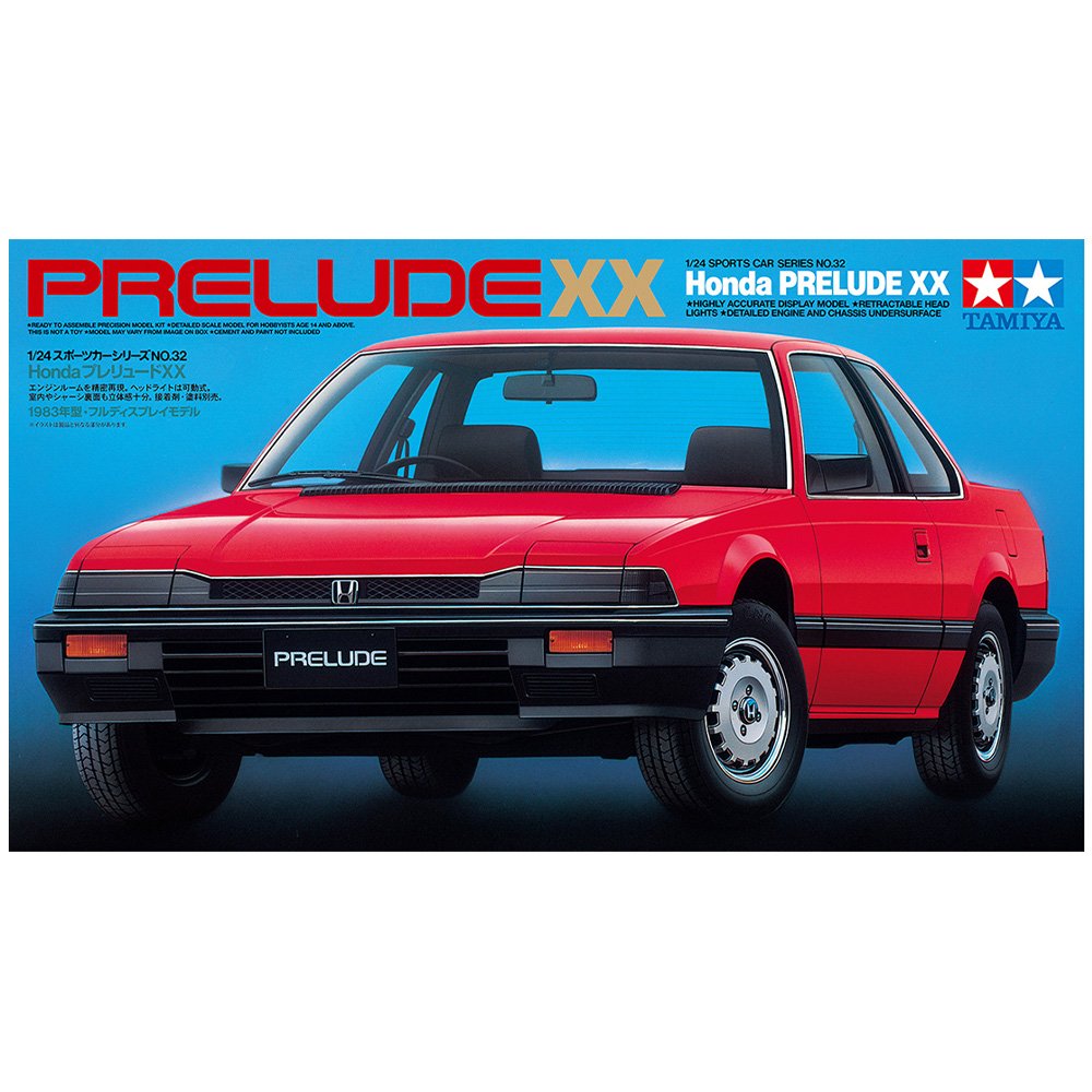 TAMIYA 1/24 HONDA PRELUDE XX