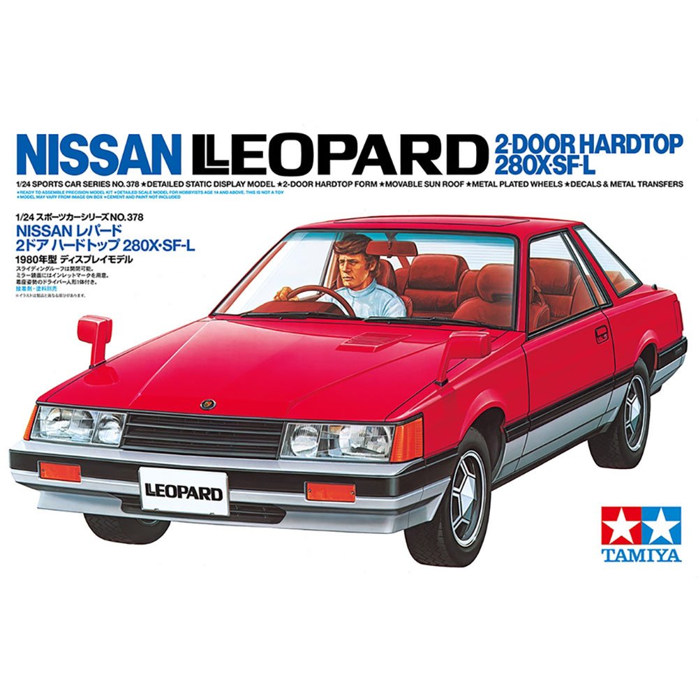 Tamiya Nissan Leopard 280X SF-L 1/24 Model Kit (24378)