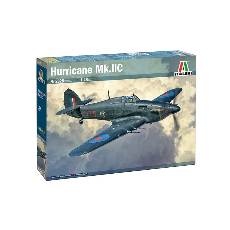 ITALERI HURRICANE MK.II C, NEW DECALS 1/48