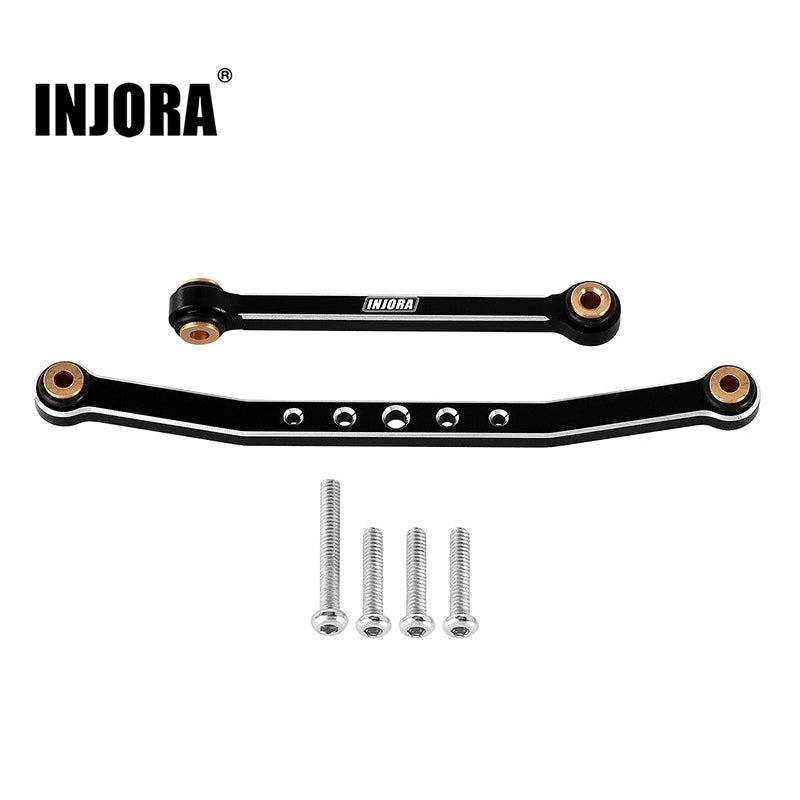 INJORA Aluminum Steering Links for FMS FCX24 FCX18
