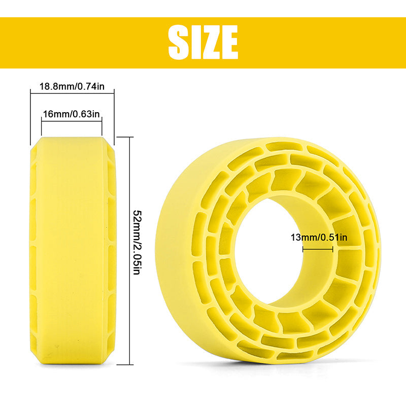 INJORA Silicone Rubber Inserts for 1.0" 56-58mm Tires (1056)