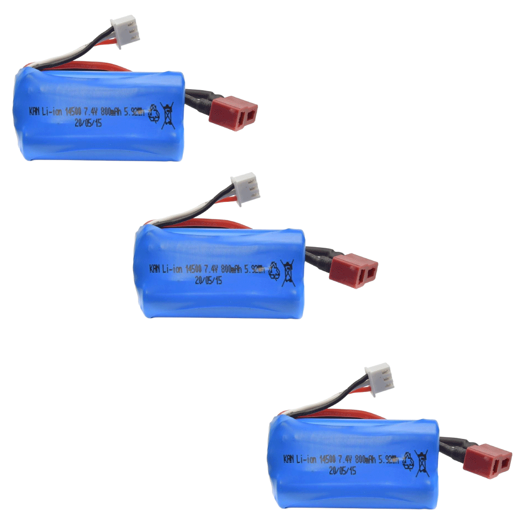 Blackzon Slyder Battery Pack 2s 7.4v