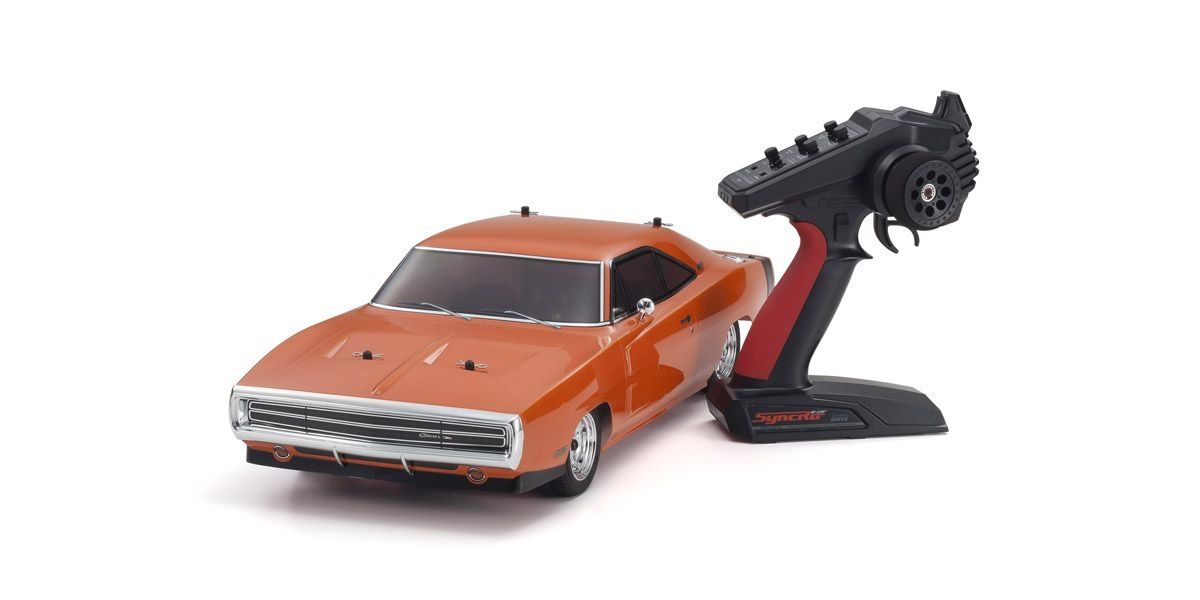 Kyosho 1/10 EP 4WD FAZER Mk2 FZ02L Series Readyset Dodge Charger 1970 Hemi Orange