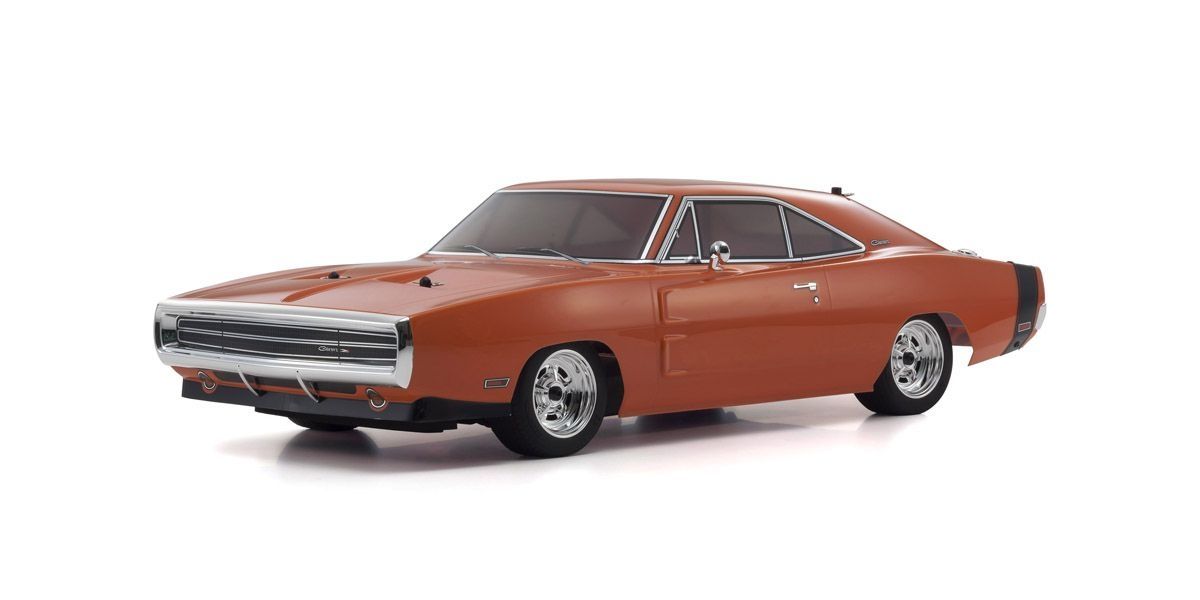 Kyosho 1/10 EP 4WD FAZER Mk2 FZ02L Series Readyset Dodge Charger 1970 Hemi Orange