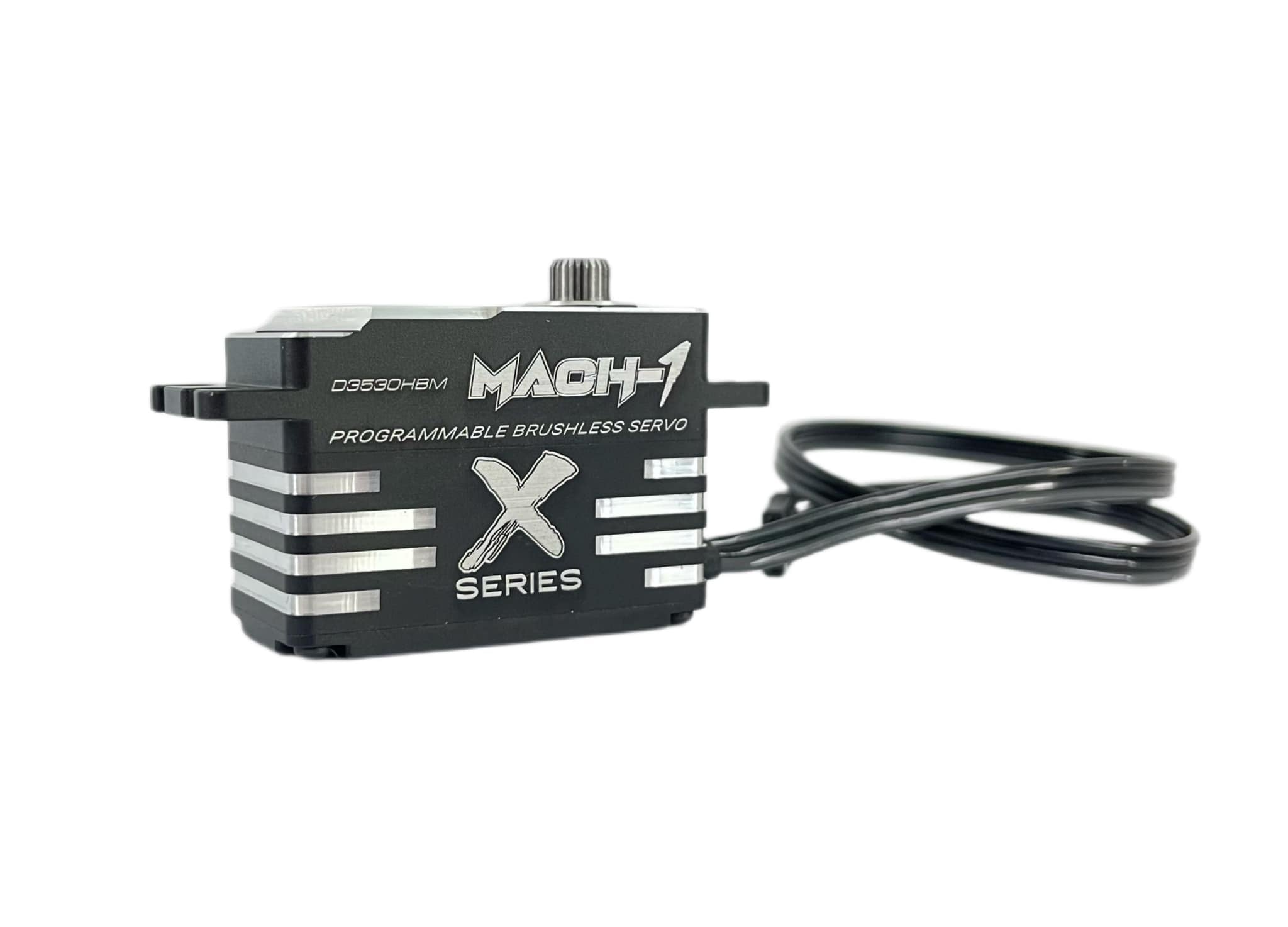 Mach-1 Water proof programmable brushless servo (1/10 low profile 31 KG) D3530HBM  X- Series - Techtonic Hobbies - Mach-1