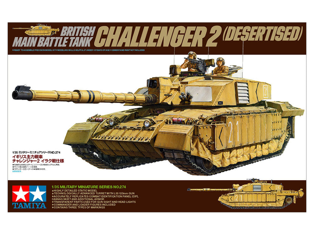 TAMIYA CHALLENGER 2 (DESERTISED)