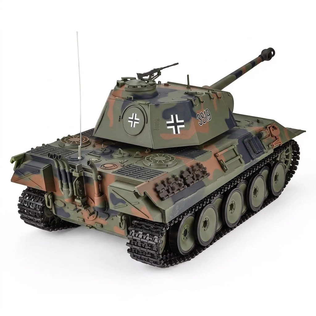 Heng Long HL-3819-1 German Panther 1/16 RC Tank - 2.4GHz RTR
