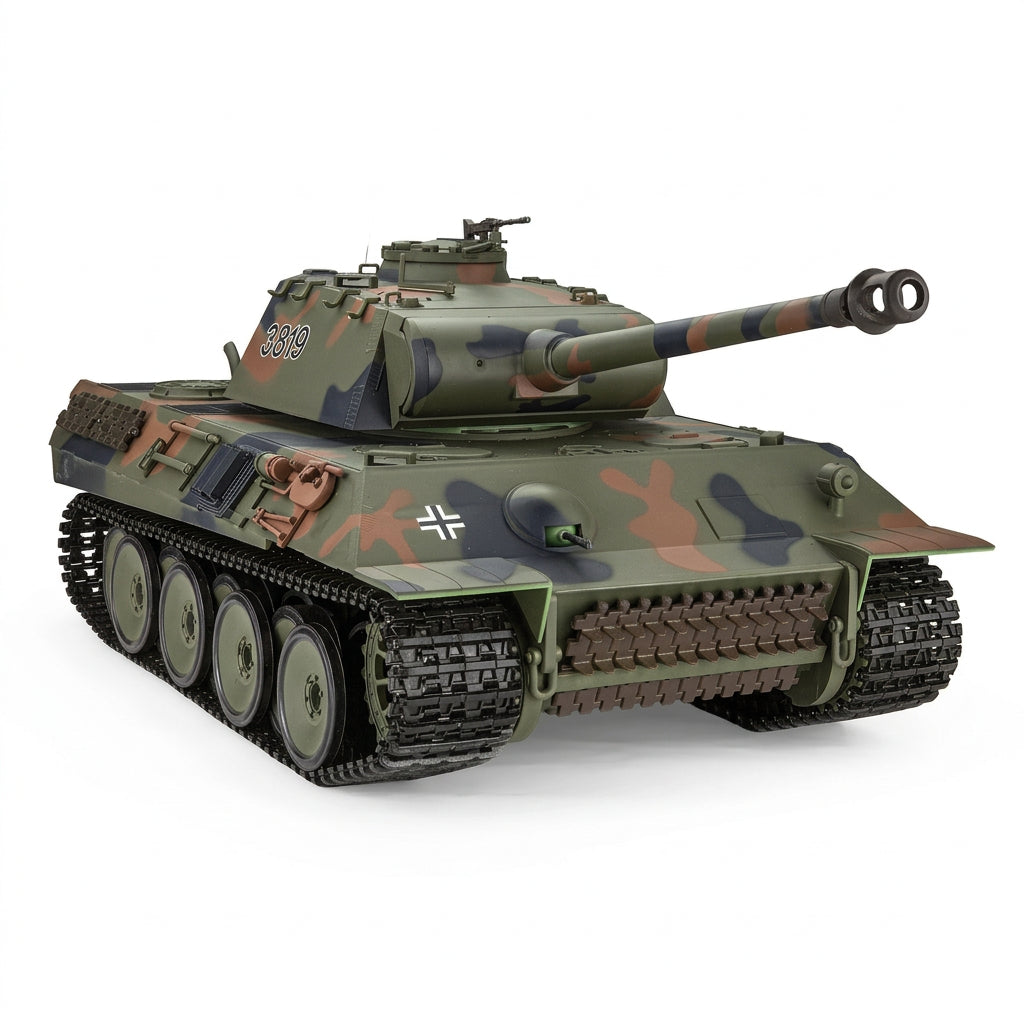 Heng Long HL-3819-1 German Panther 1/16 RC Tank - 2.4GHz RTR