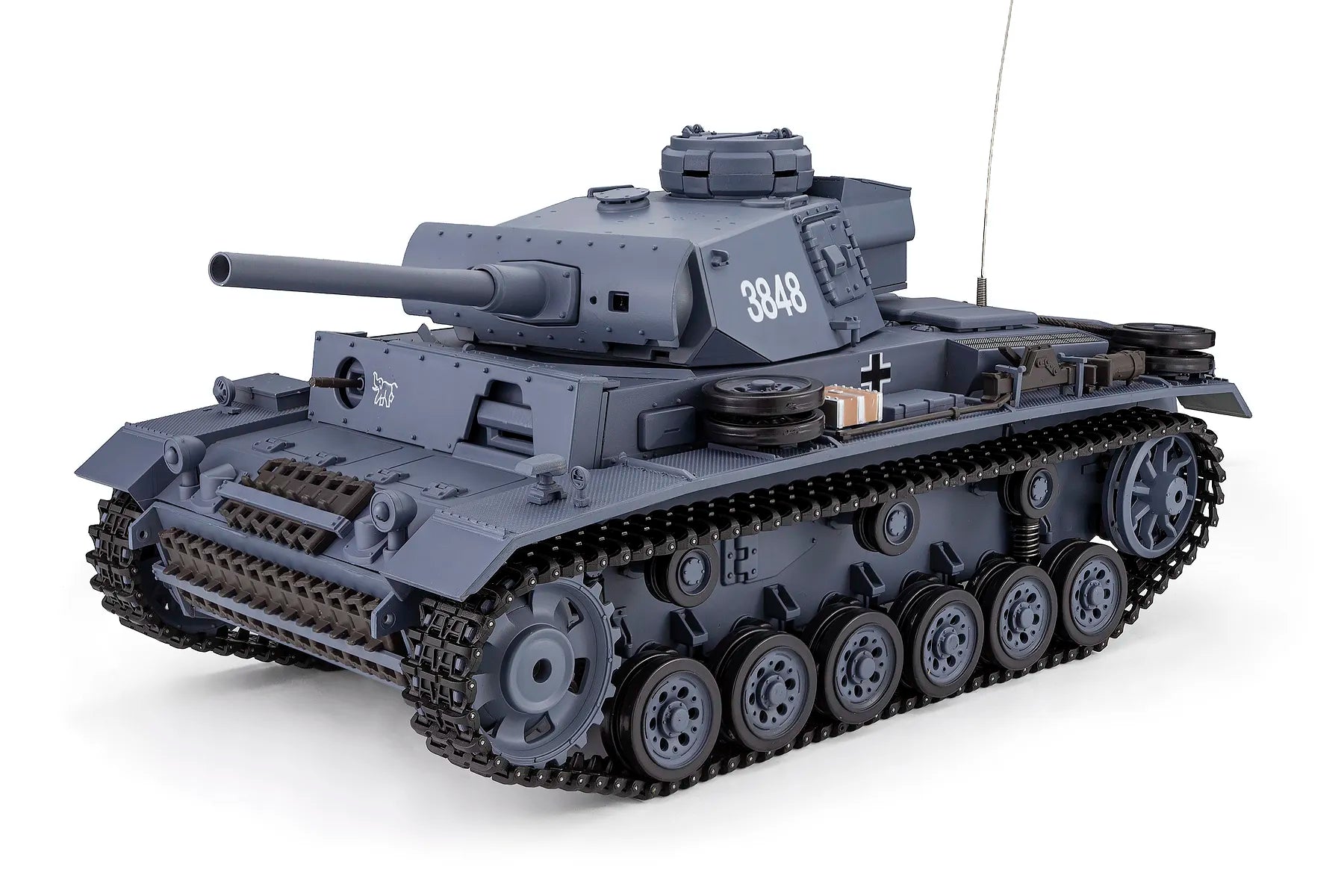 Heng Long 1/16 German Panzer III type L RC Medium Tank (Upgraded Version)