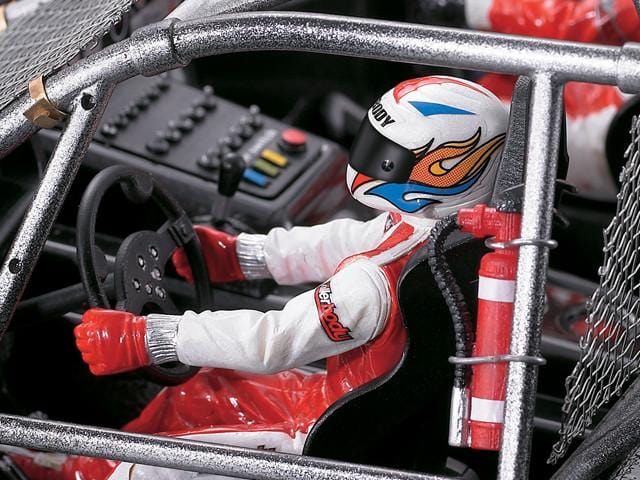 Killerbody 1/10 Scale RC Driver Figure with Decals | KB48050
