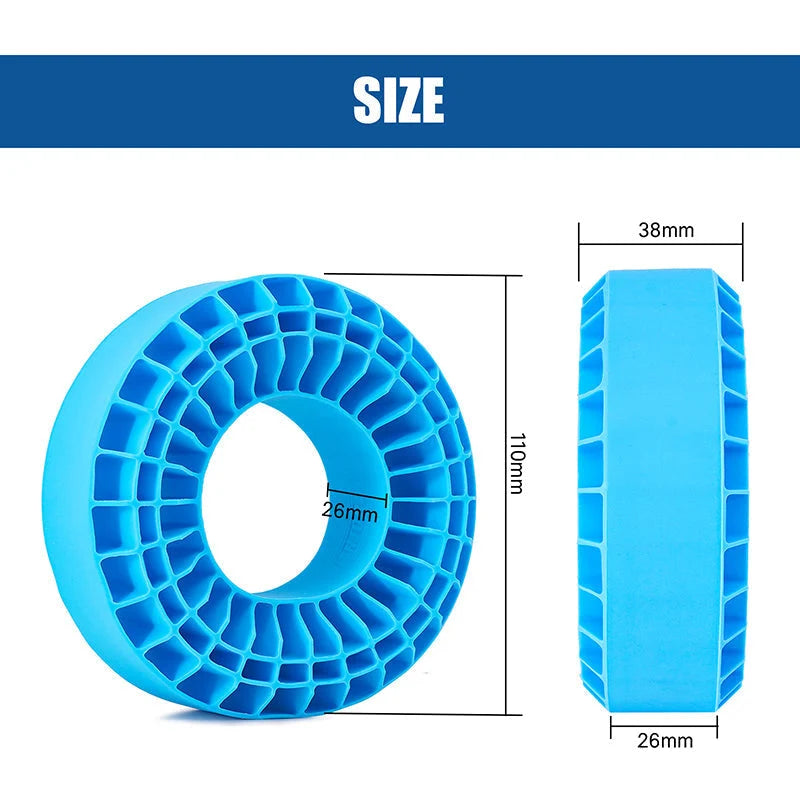 INJORA Silicone Rubber Inserts for 1.9" 118-122mm(4.75" OD) Tires (1906)