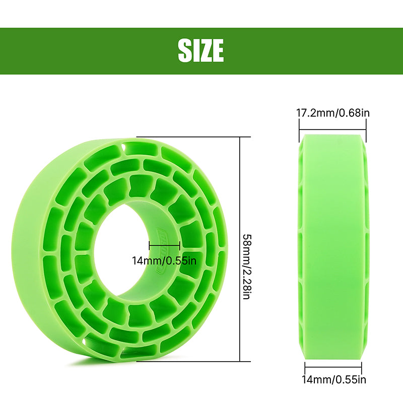 INJORA Silicone Rubber Inserts for 1.0" 61-63mm Tires (1062)