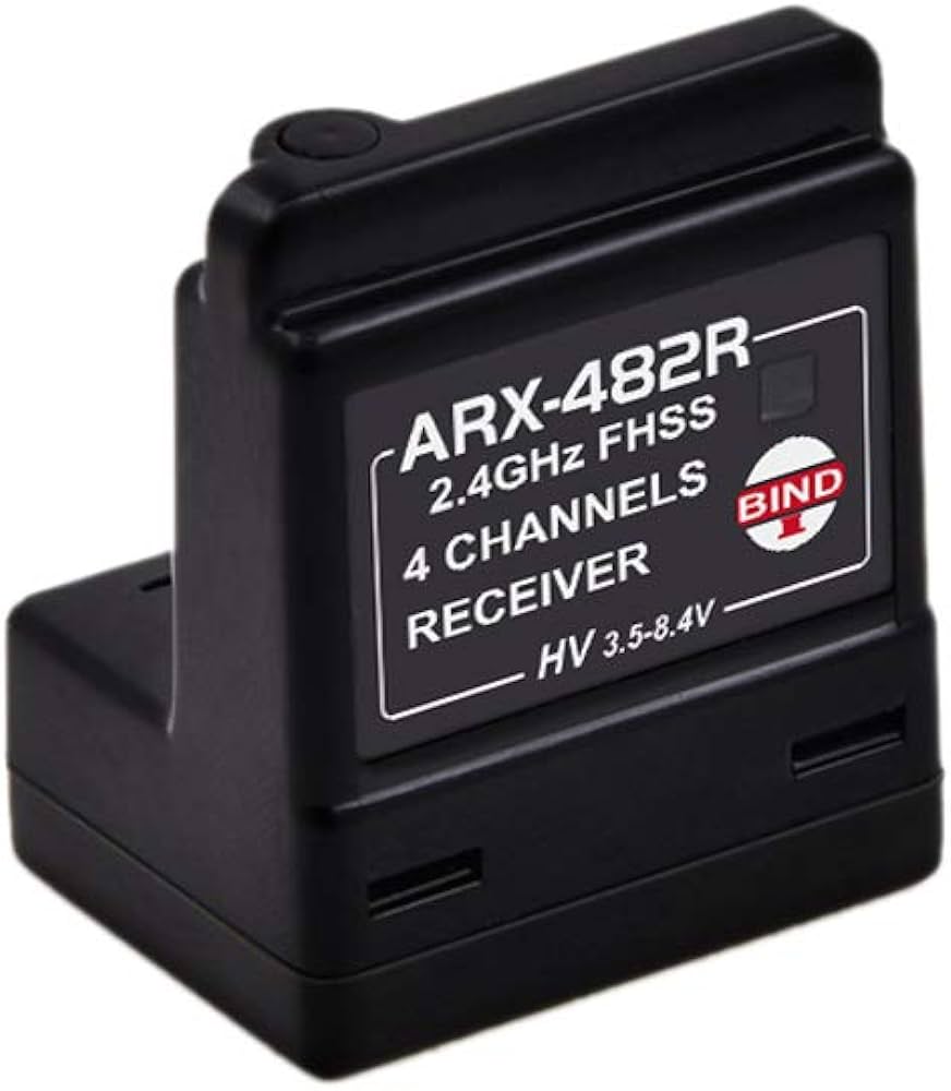 ARX-482R 2.4Ghz 4CH Vertical Type FHSS Sanwa Compatible Receiver - [Sunshine-Coast] - Mach-1 - [RC-Car] - [Scale-Model]