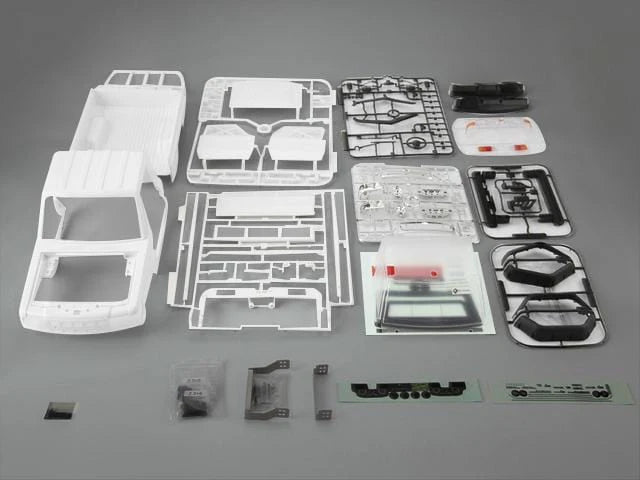 Killerbody 1/10 Toyota Land Cruiser 70 RC Car Hard Body Kit ( LC70) Steel mounting White (DIY) FIT FOR TRAXXAS TRX-4 & Long Wheelbase 323mm - [Sunshine-Coast] - Killerbody - [RC-Car] - [Scale-Model]