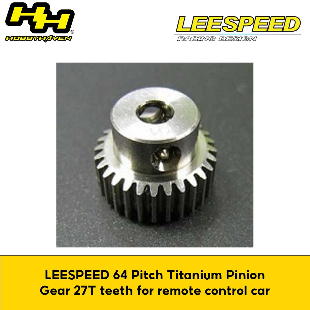 LEESPEED 64 Pitch Titanium Pinion 27T