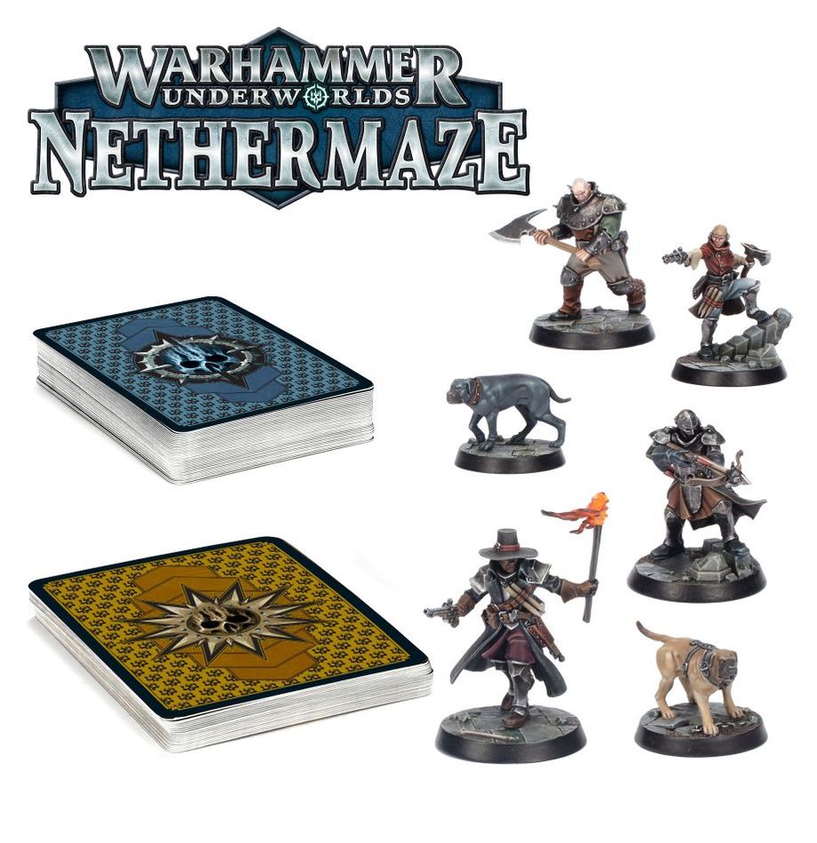 Warhammer Underworlds - Nethermaze - Hexbane's Hunters - [Sunshine-Coast] - Games Workshop - [RC-Car] - [Scale-Model]