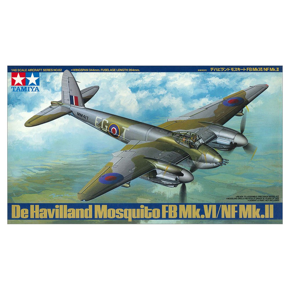 Tamiya 61062 1/48 De Havilland Mosquito FB Mk.VI/NF Mk.II