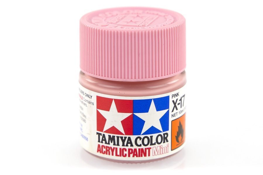 Tamiya Acrylic Mini X-17 Pink - [Sunshine-Coast] - Tamiya - [RC-Car] - [Scale-Model]
